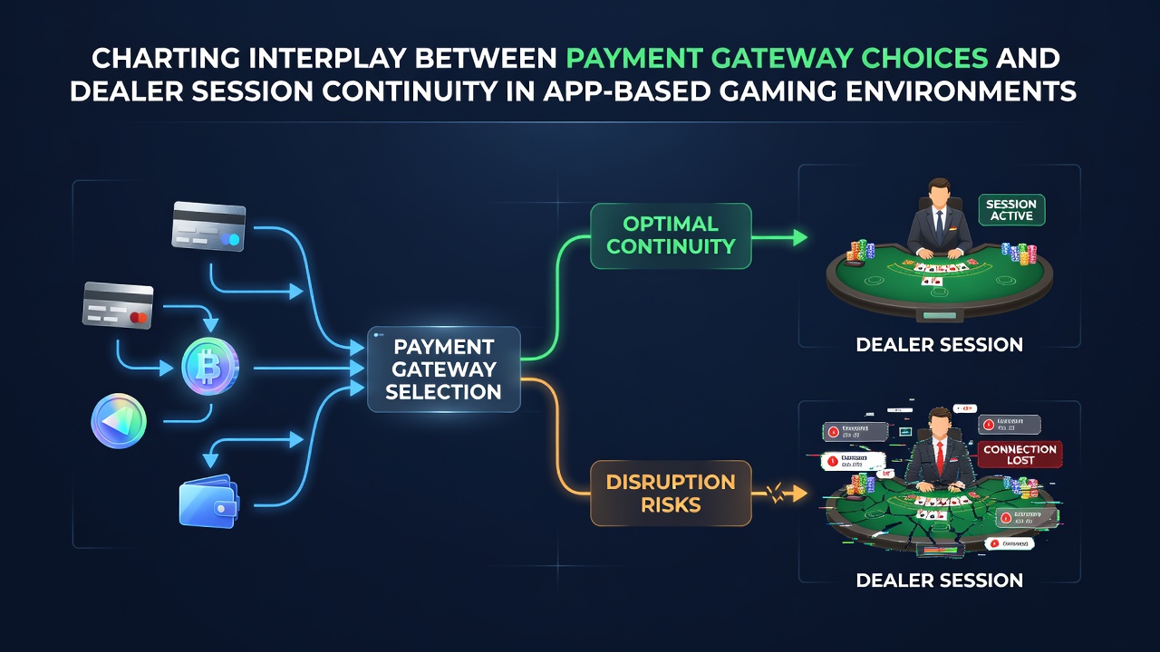 Zahlungsgateways und Live-Dealer-Sitzungen in mobilen Apps