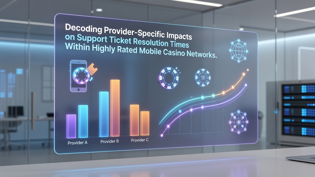 Analyse der Support-Ticket-Auflösungszeiten in mobilen Casino-Netzwerken mit Fokus auf Provider-Integrationen