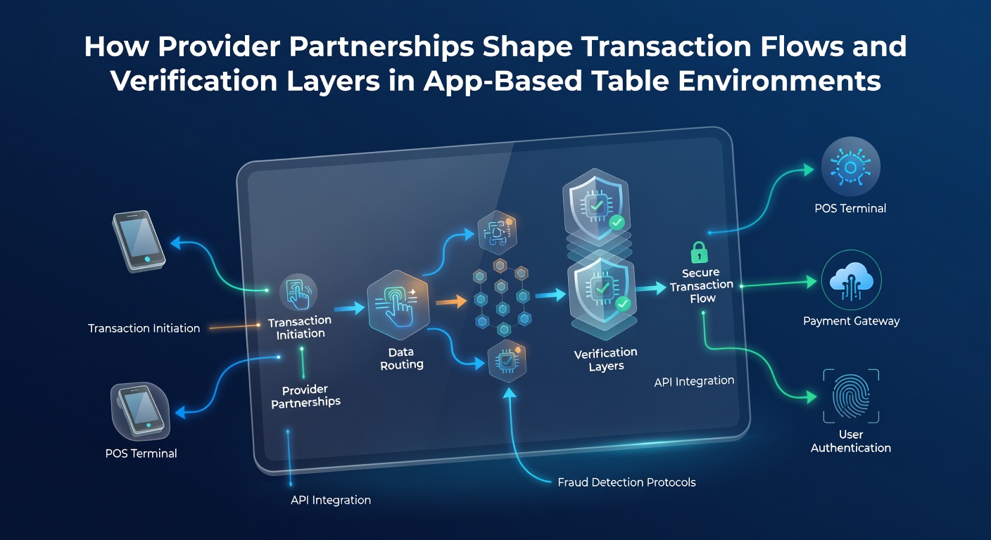 Darstellung von Provider-Partnerschaften in mobilen Live-Tischspielen mit Fokus auf Transaktionsflüsse und Sicherheitsprotokolle