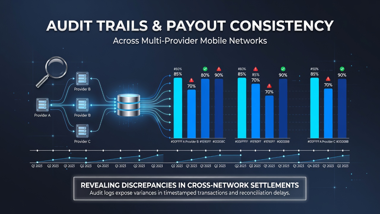 Audit-Trails visualisieren Transaktionsflüsse in mobilen Netzwerken mit mehreren Providern